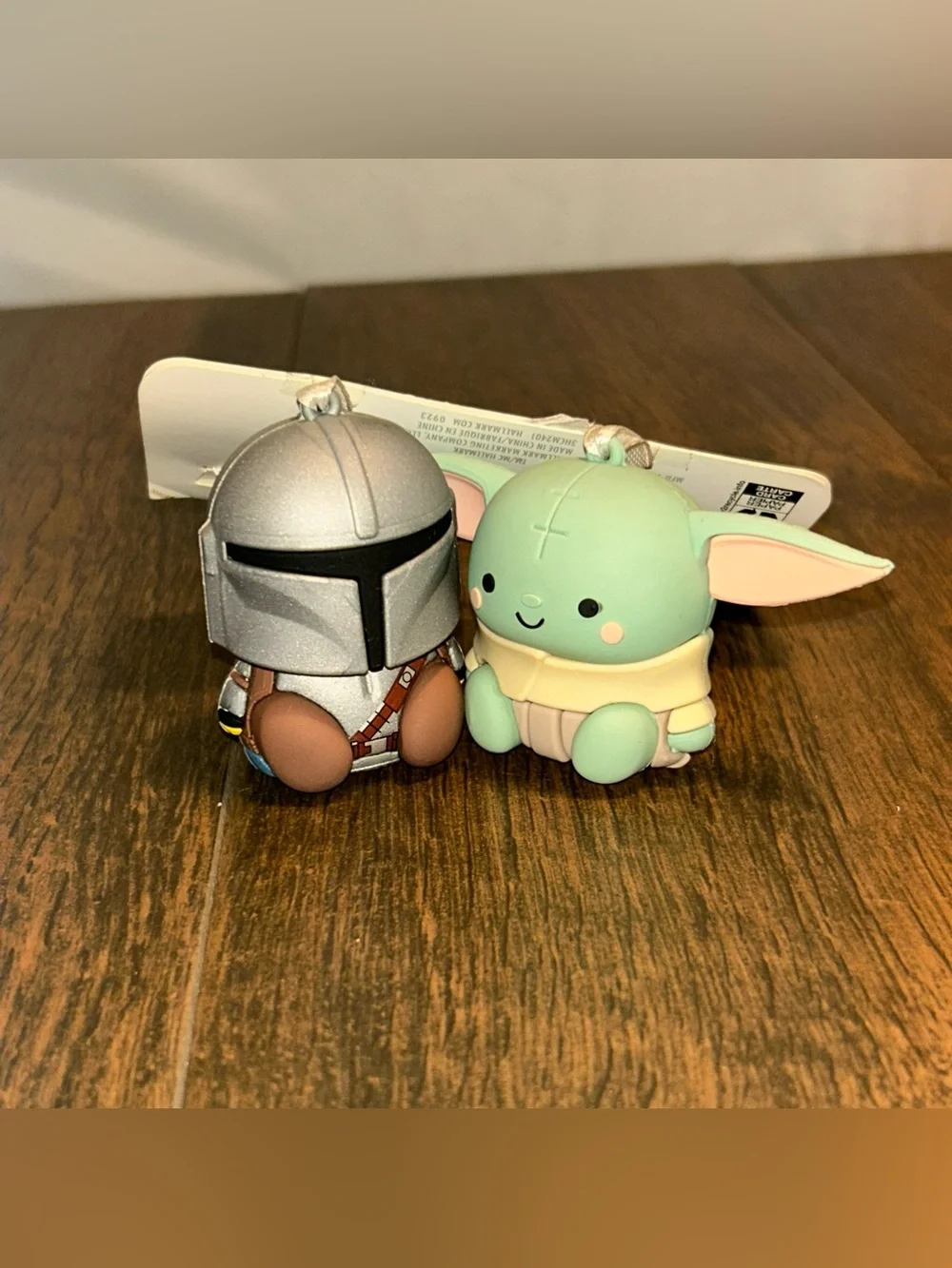 Hallmark Better Together Star Wars The Mandalorian & Grogu Set of 2 Ornaments NW